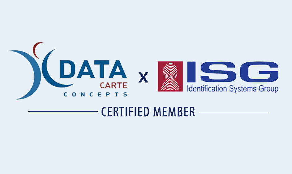 Data Carte Concepts is a member of the ISG association!