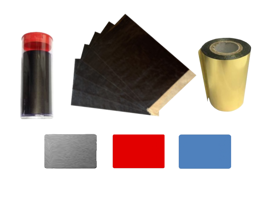 Fournitures pour embosseuses & cartes embossées